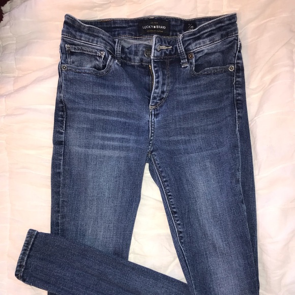 Lucky Brand Ava Skinny Jeans size 0/25 Ankle - Picture 2 of 6